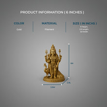 Powerful Standing Murugan Sculpture