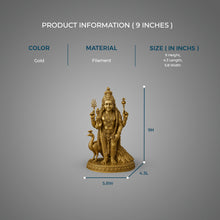Powerful Standing Murugan Sculpture