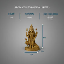 Powerful Standing Murugan Sculpture