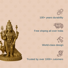 Powerful Standing Murugan Sculpture